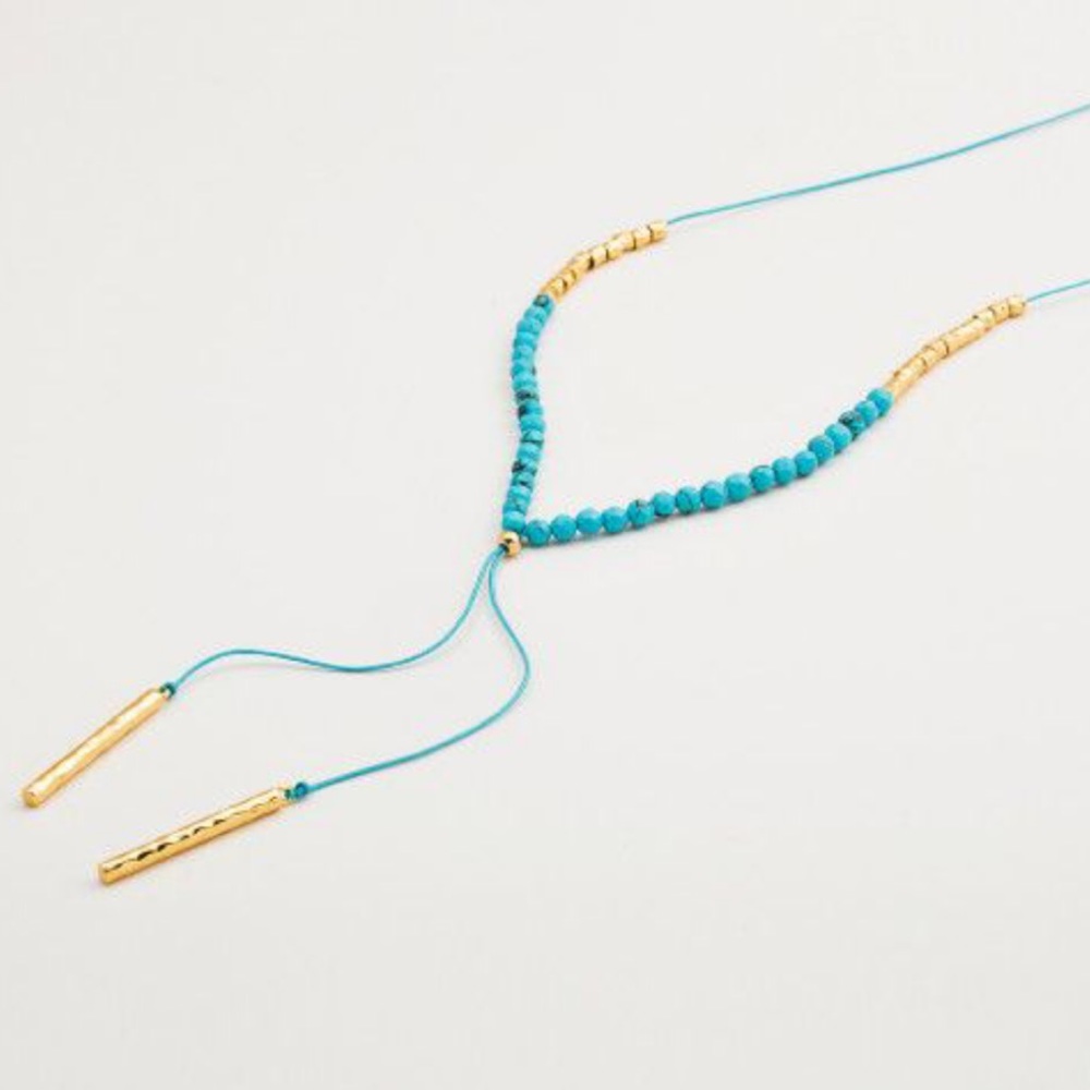 Gorjana // Power Gemstone Turquoise Necklace